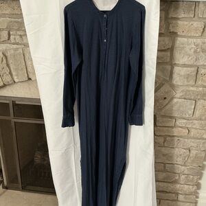 Tommy Bahama Navy Long Sleeve Dress